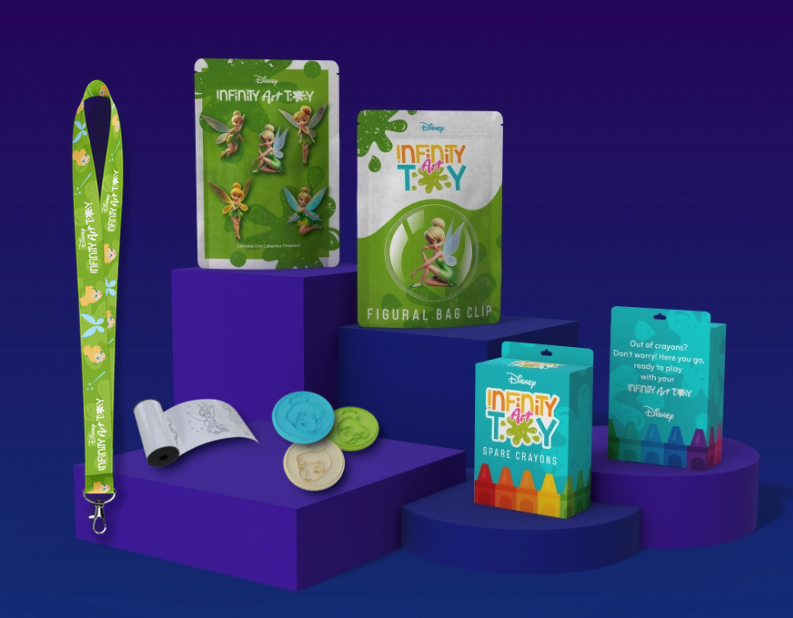 Tinker Bell Infinity Art Toy accessory set