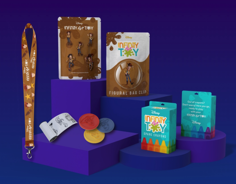 Woody Infinity Art Toy accessory set